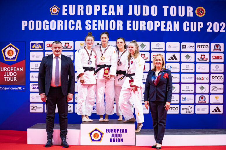 Džudistka Ema Fízeľová tretia na Európskom pohári