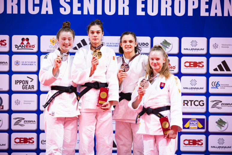 Džudistka Ema Fízeľová tretia na Európskom pohári